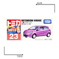 《GTS》TOMICA 多美小汽車 白盒 新車貼 NO.23 三菱 MITSUBISHI MIRAGE 471172