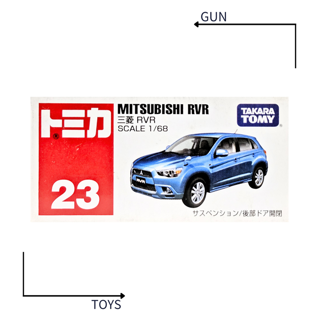 《GTS》TOMICA 多美小汽車 白盒 NO.23 三菱 MITSUBISHI RVR 359715
