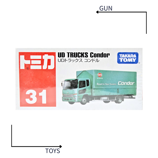 《GTS》TOMICA 多美小汽車 白盒 NO.31 UD TRUCKS Condor 貨車 卡車 439042