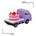 《GTS》TOMICA 多美小汽車 白盒 新車貼 NO.23 速霸陸 Sambar 蛋糕 卡車 228431_6