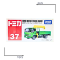《GTS》TOMICA 多美小汽車 白盒 NO.37 日野 Hino DUTRO TRUCK CRANE 392668