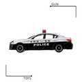 《GTS》TOMICA 多美小汽車 白盒 新車貼 NO.33 日產 Nissan Skyline 警車 188254_2