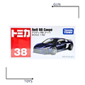 《GTS》TOMICA 多美小汽車 白盒 NO.38 奧迪 Audi R8 COUPE 158660
