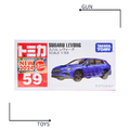 《GTS》TOMICA 多美小汽車 白盒 新車貼 NO.58 速霸陸 Subaru Levorg 917120