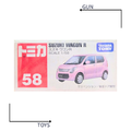 《GTS》TOMICA 多美小汽車 白盒 NO.58 鈴木 SUZUKI WAGON R 471097
