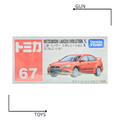 《GTS》TOMICA 多美小汽車 白盒 NO.67 三菱 Lancer Evolution X EVO 747222