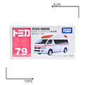 《GTS》TOMICA 多美小汽車 白盒 NO.79 豐田 Toyota Himedic 救護車 救急車 741398