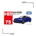 《GTS》TOMICA 多美小汽車 白盒 NO.75 本田 Acura Integra 228400