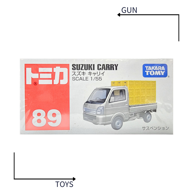 《GTS》TOMICA 多美小汽車 白盒 NO.89 鈴木 Suzuki CARRY 蔬果貨車 858393