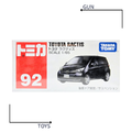 《GTS》TOMICA 多美小汽車 白盒 NO.92 豐田 TOYOTA RACTIS 392330