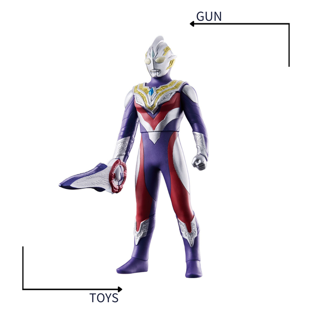 《GTS》BANDAI 超人力霸王 英雄 軟膠 #113 特利卡複合型態 圓環之臂 904974