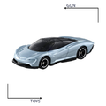 《GTS》TOMICA 多美小汽車 白盒 新車貼 NO.93 麥拉倫 McLaren Speedtail 798637_1