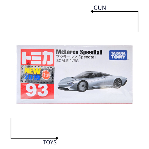 《GTS》TOMICA 多美小汽車 白盒 新車貼 NO.93 麥拉倫 McLaren Speedtail 798637