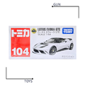 《GTS》TOMICA 多美小汽車 白盒 NO.104 蓮花 LOTUS EVORA GTE 472407