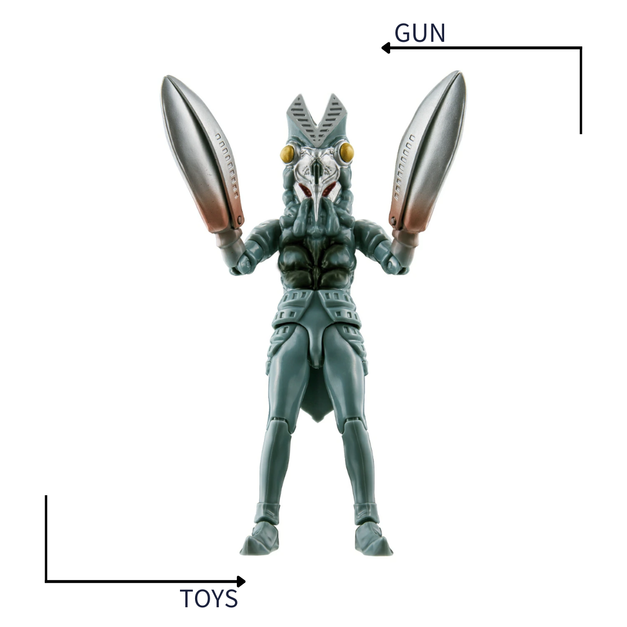 《GTS》 BANDAI 超人力霸王 巴爾坦星人 可動公仔 872948