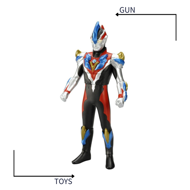 《GTS》BANDAI 奧特曼 超人力霸王 英雄 軟膠 #30 銀河勝利 924469