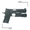 《GTS》VFC LAPD SWAT Custom TLE II GBB 瓦斯 短槍 含槍燈_1