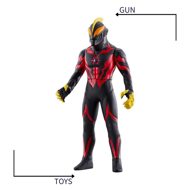 《GTS》BANDAI 超人力霸王 怪獸 軟膠 #210 假貝利亞 204417