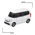 《GTS》TOMICA 多美小汽車 白盒 新車貼 NO.106 本田 HONDA N-BOX 101826_1