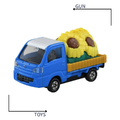 《GTS》TOMICA 多美小汽車 白盒 新車貼 NO.107 速霸魯 Subaru Sambar 向日葵 193838_1