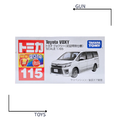 《GTS》TOMICA 多美小汽車 白盒 新車貼 NO.115 豐田 Toyota VOXY 初回 801764