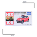《GTS》TOMICA 多美小汽車 白盒 新車貼 NO.106 鈴木 SUZUKI 消防車 156680
