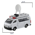 《GTS》TOMICA 多美小汽車 白盒 新車貼 NO.107 衛星通信車 160823_2