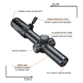《GTS》Bushnell AR Optics 1-6x24 真品 狙擊鏡 抗震 瞄具 瞄準 AR71624I_1