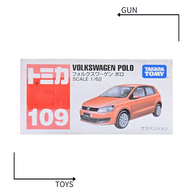 《GTS》TOMICA 多美小汽車 白盒 NO.109 福斯 POLO 466437