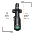 《GTS》Bushnell AR Optics 1-6x24 真品 狙擊鏡 抗震 瞄具 瞄準 AR71624I_2