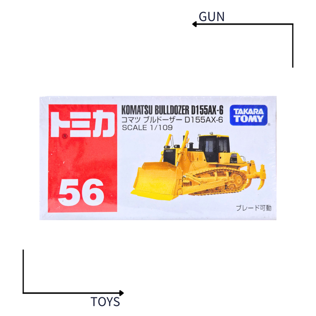《GTS》TOMICA 多美小汽車 白盒 NO.56 小松 Komatsu D155AX-6 推土機 785538