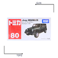 《GTS》TOMICA 多美小汽車 白盒 NO.80 Jeep Wrangler 吉普車 824534