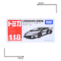 《GTS》TOMICA 多美小汽車 白盒 NO.118 藍寶堅尼 LAMBORGHINI VENENO 801290