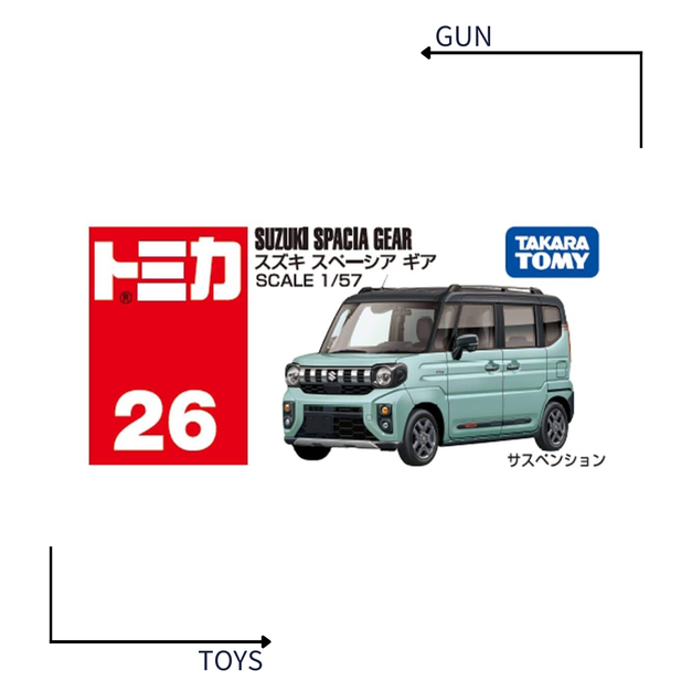 《GTS》TOMICA 多美小汽車 白盒 NO.24 三菱 DELICA MINI 得利卡 228585