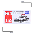 《GTS》TOMICA 多美小汽車 白盒 NO.110 豐田 Toyota CROWN 皇冠 警車 392705