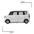 《GTS》TOMICA 多美小汽車 白盒 NO.114 本田 Honda N-BOX 229339_3