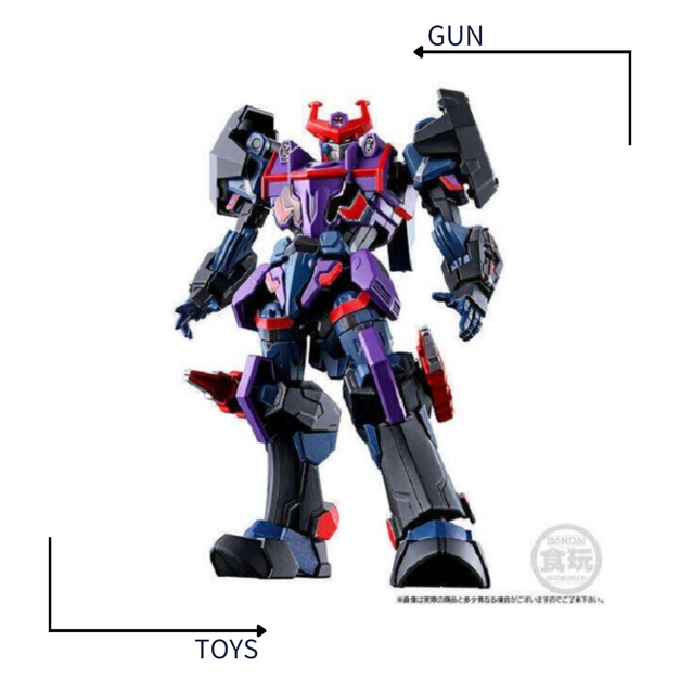 《GTS》BANDAI 盒玩MINIPLA機界戰隊全界者Battle Caesar Robo 700920