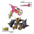 《GTS》BANDAI 假面騎士 可動公仔 配件 EX-AID LVUR 08 戰慄武士 運動自行車 119036