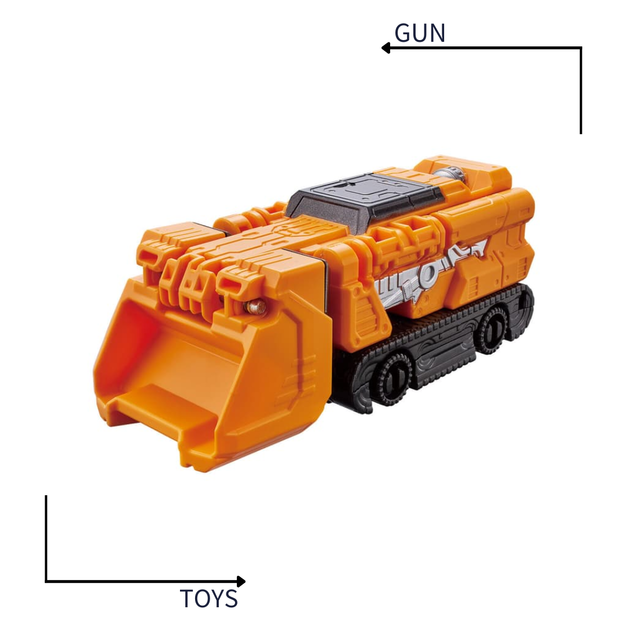 《GTS》BANDAI 戰隊 爆上戰隊 奔奔者 汽車系列 DX 推土機 175328