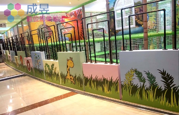 百貨公司遊樂園牆面布置輸出施工台北新北桃園到府丈量施工