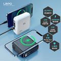 LAPO 萬能行動電源Pro 萬能充Pro 多功能 五合一 充電器/無線充/行動電源/自帶充電線 - 黑色