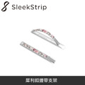 SleekStrip 犀利釦握帶支架-輕量款-透明底座x法式薔薇