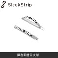 SleekStrip 犀利釦握帶支架-輕量款-透明底座x乳牛點點