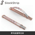 SleekStrip 犀利釦握帶支架-經典款-玫瑰金框x粉漾大理石