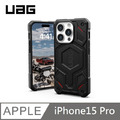 UAG 頂級特仕版 耐衝擊保護殼 防彈纖維 MagSafe磁吸 -軍用黑 適用 iPhone 15 Pro (6.1'')
