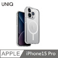 UNIQ Combat 四角強化軍規防摔三料保護殼 MagSafe磁吸 - 白 適用 iPhone 15 Pro (6.1'')