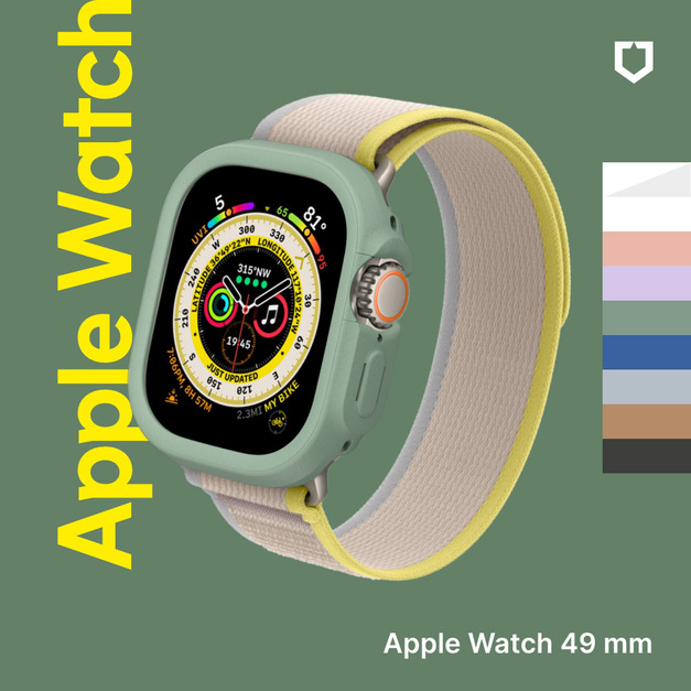 犀牛盾 CrashGuard NX 手錶邊框保護殼 錶殼 適用 Apple Watch Ultra 1/2代 (49mm)