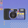 【LFANI 樂斐】FILM WORDS 底片語言 翻玩系列彩色27張一次性閃光即可拍相機_1