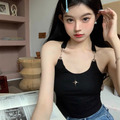 十字星吊帶背心_2