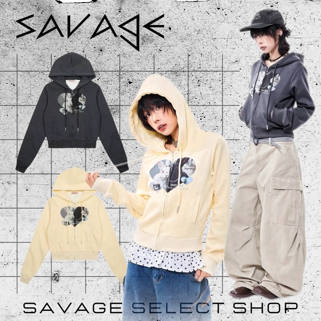 愛心兔兔連帽短外套